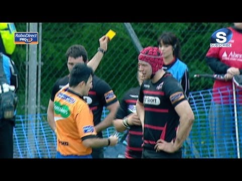 Grant Gilchrist Yellow Card & 2nd Penalty Try - Edinburgh v Munster 3rd May 2014