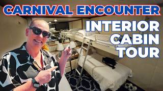 Carnival Encounter Cabin Tour 5236 | Interior Quad Room Review &amp; First Impressions