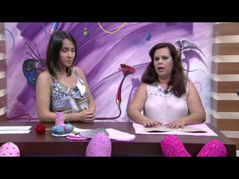 Mulher.com - 20/10/2015 - Almofada, tema outubro rosa - Jully Malzoni