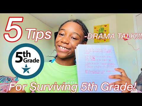How To Survived 5TH GRADE!!