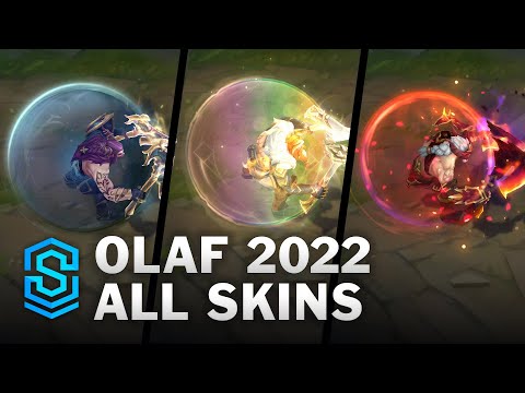 Olaf All Skins | Olaf Midscope Update | League Of Legends