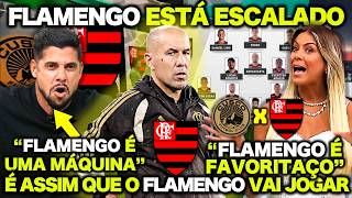 CICINHO FICA IMPRESSIONADO com a ESCALAÇÃO do FLAMENGO !