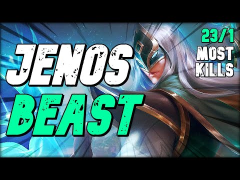 DMG JENOS IS A BEAST! | Paladins Damage Jenos Gameplay and Build