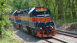preview picture of video 'Maryland Midland GP-38 Train Engines'