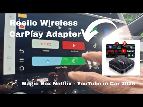 Reeiio Wireless CarPlay Adapter Testbericht: AI Magic Box Netflix YouTube im Auto 2026