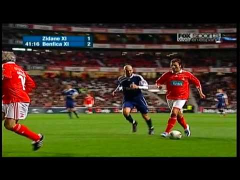 Amigos de Zidane 3-3 Estrellas de Benfica 01-25-2010 Amistoso por Haiti partido  All stars