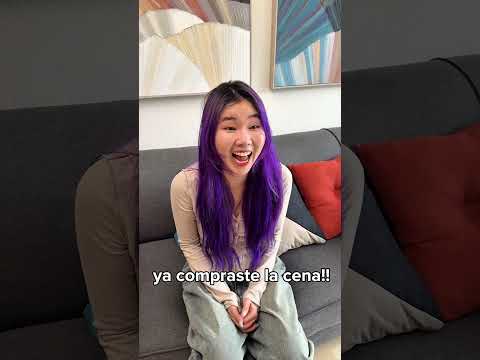 Cuando haces pijamada con tu amiga asiatica