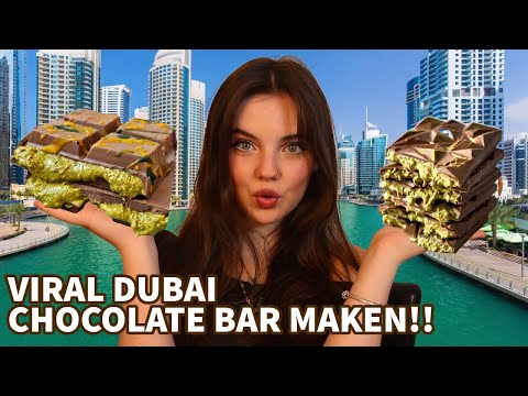 MAKING DUBAI'S VIRAL TIKTOK CHOCOLATE BAR - BIBI