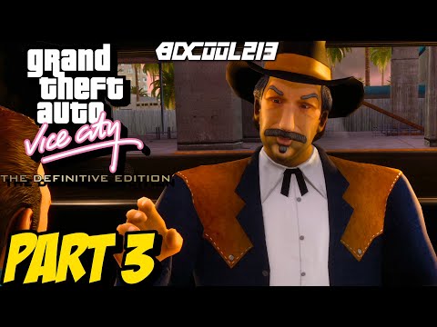 GTA VICE CITY DEFINITIVE EDITION Gameplay Walkthrough Part 3 - PC 4K 60FPS