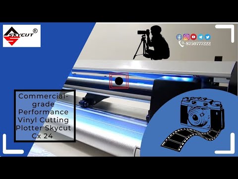 SKYCUT C24 Plotter Cutting Machine Contour Cutting with Highly Accuracy Sticker Plotter  Plotter