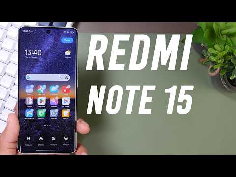Thumbnail for Redmi Note 15 5G Review - Camera Test, Battery Life & More!