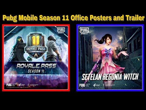 Pubg Mobile Season 11 Office Posters and Trailer  | Pubg season 11 Trailer Tyson Noob Gamer |