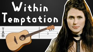 Memories - Within Temptation Guitar Tabs, Guitar Tutorial, Guitar Lesson