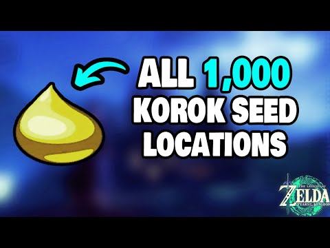 ALL 1,000 Korok Seed Locations in Zelda Tears of the Kingdom (STEP-BY-STEP)