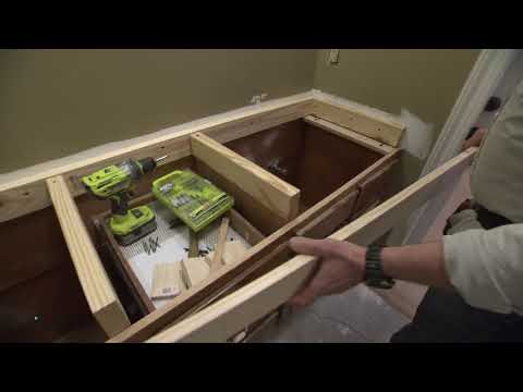 YouTube video about: How to extend bathroom vanity top?