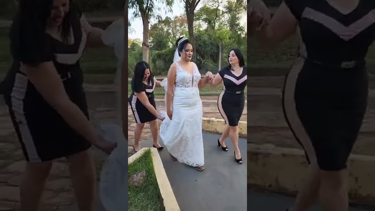 Noiva chega na boleia do caminhão para homenagear seu noivo caminhoneiro