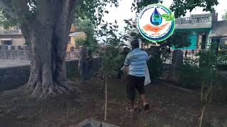 preview picture of video 'Gingee SAKKARAPURAM park cleaning work..'
