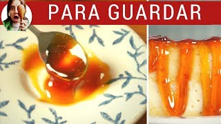 CÓMO HACER CARAMELO: caramelo para flan o budín de pan (líquido)