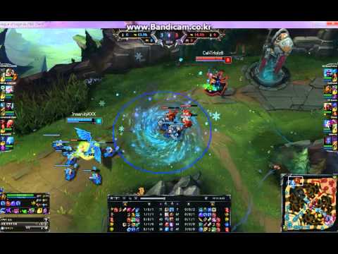 [NA Challenger Top29] CaliTrlolz8 Top Teleport Swain vs Anivia [7/0/6 Season5] 2015-08-05