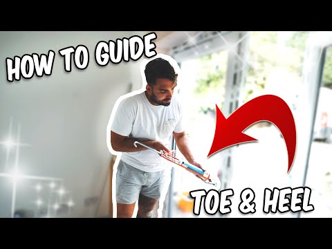 How to toe and heel a double glazed unit