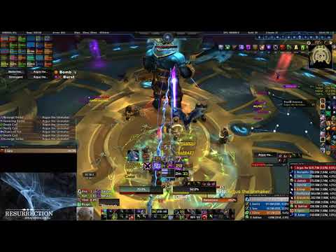Resurrection vs. Argus the Unmaker Heroic (Cinematic + Lore Quest)