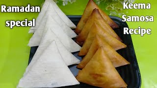 Keema Ki Samose Recipe ( ramazan special delicious samose )#views #cooking with sonikudi