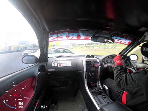 SMSP NSW Production Touring Cars Race 3 02082020 Car 71 First Lap Chaos