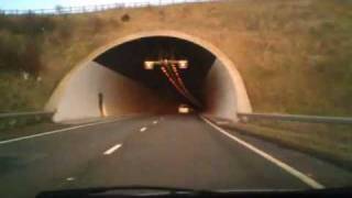 preview picture of video 'A27 Southwick Tunnel to A23 Patcham [Brighton] intersection'