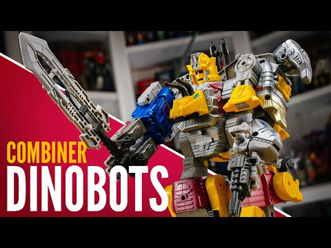 Is that G1 Volcanicus? | Transformers KO Combining Dinobots