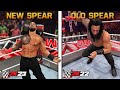 WWE 2K23 Vs. WWE 2K22! (Finishers Comparison)