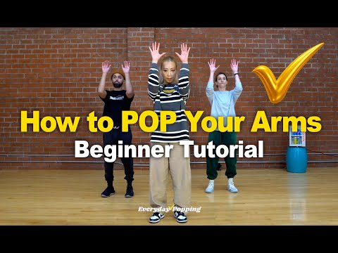Arm POP Basic / Everyday Popping / Beginner Popping Dance Tutorial