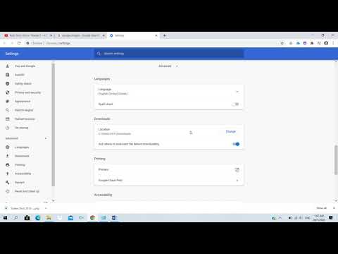 how to change the download files save location ?