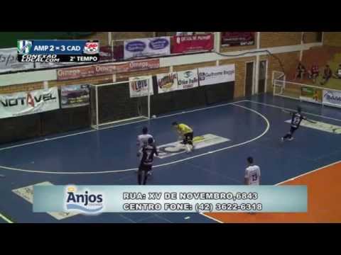 AMPÉRE X CAD/POKER GUARAPUAVA - 1°JOGO QUARTAS DE FINAL PARANAENSE DE FUTSAL