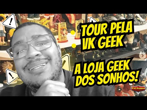 Tour pela VK Geek em Embu Guaçu – A Loja Geek dos Sonhos!