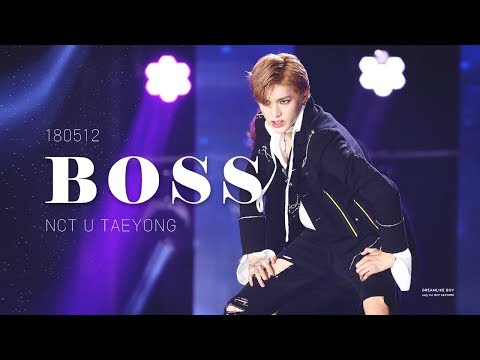 180512 dream concert - NCT U  BOSS 태용 focus