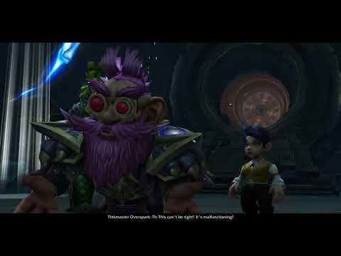 Finding King Mechagon Cinematic HD - Battle for Azeroth