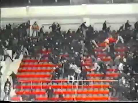 Football Hooligans  Spartak Moscow Fight  CSKA Moscow