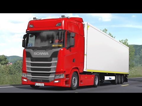 ETS2 Scania S450 Östersund - Trondheim