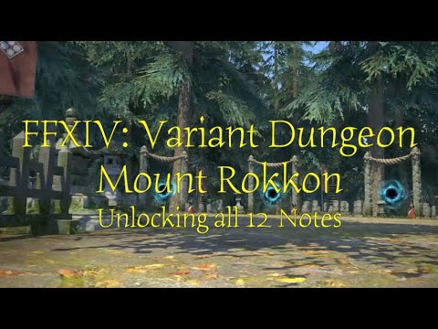 Ffxiv Mount Rokkon Unlocking All 12 Notes