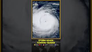 Satellite Timelapse Shows Typhoon Saudel Over the Philippine Sea
