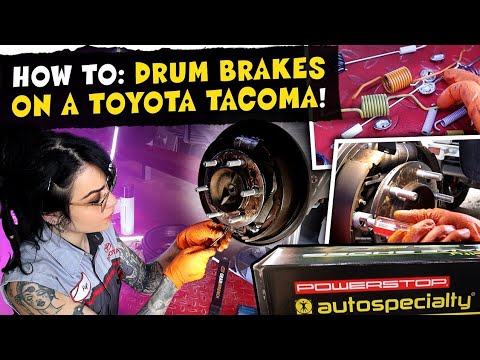 How to Replace Rear Drum Brakes (a VERY detailed DIY tutorial) featuring a 2009 Toyota Tacoma