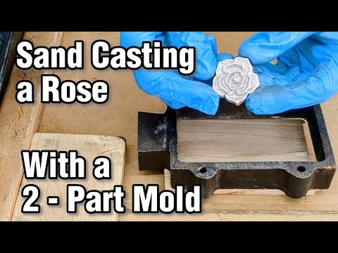 Sand Casting With A 2 Part Mold - Sand Casting Aluminum