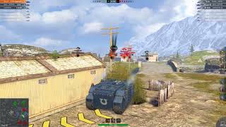 WOT Blitz Vindicator UM показательное танкование ковшом