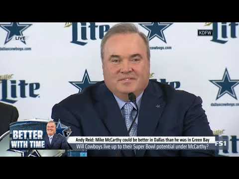 Undisputed | Skip Bayless heated Andy Reid: McCarthy could be better in Dallas than was in Green Bay