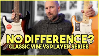 Video thumbnail for Squier Classic Vibe vs Fender Player: Does it Really Make a Difference? by intheblues