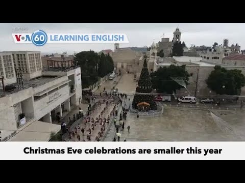 VOA60です。2020年12月24日 (VOA60: December 24, 2020)