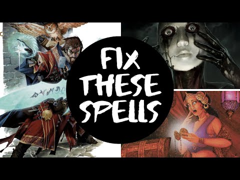THE 12 WORST SPELLS IN D&D and HOW TO FIX THEM