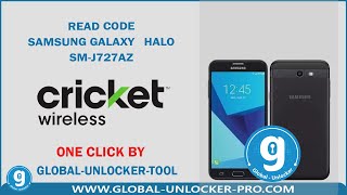 Read Code Samsung Galaxy Halo SM-J727AZ Cricket By Global Unlocker Pro