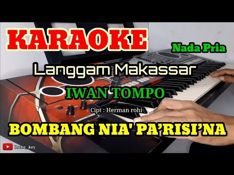 BOMBANG NIA' PA’RISI’NA | KARAOKE/LIRIK | NADA PRIA