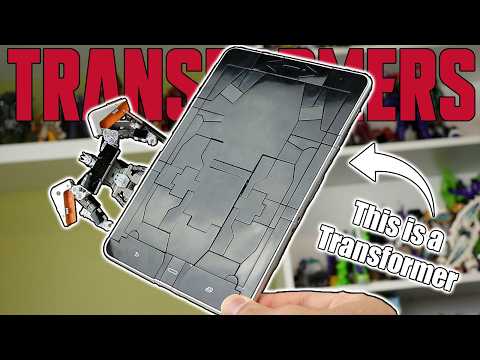 This Android Tablet Is ACTUALLY A Transformer | #transformers Tablet Soundwave Review